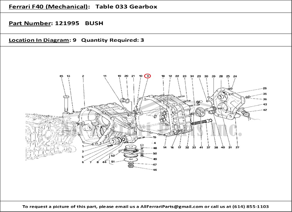 Ferrari Part 121995