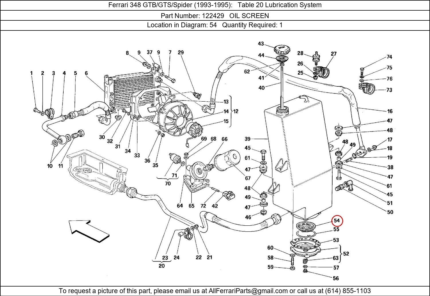 Ferrari Part 122429