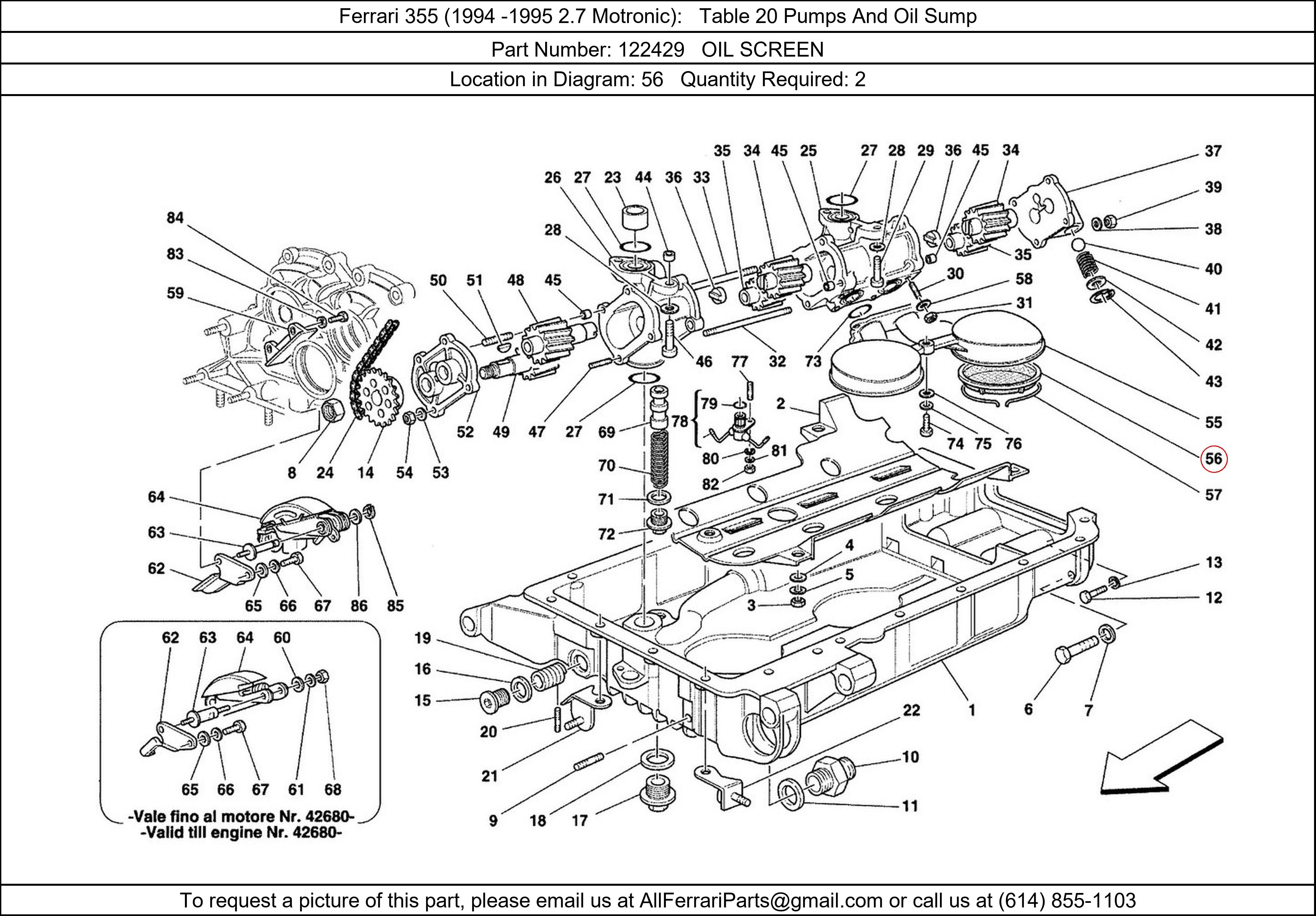 Ferrari Part 122429