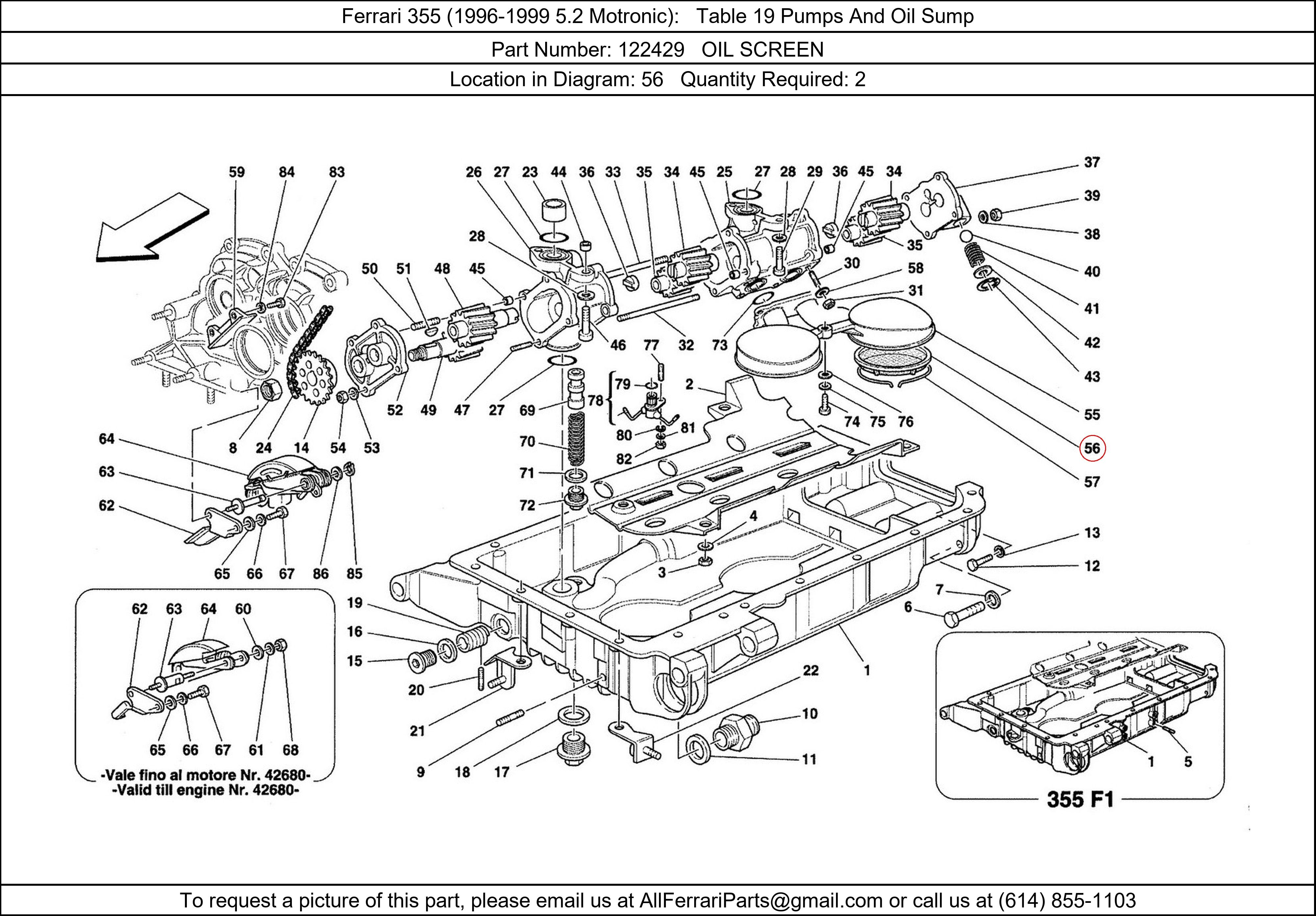 Ferrari Part 122429