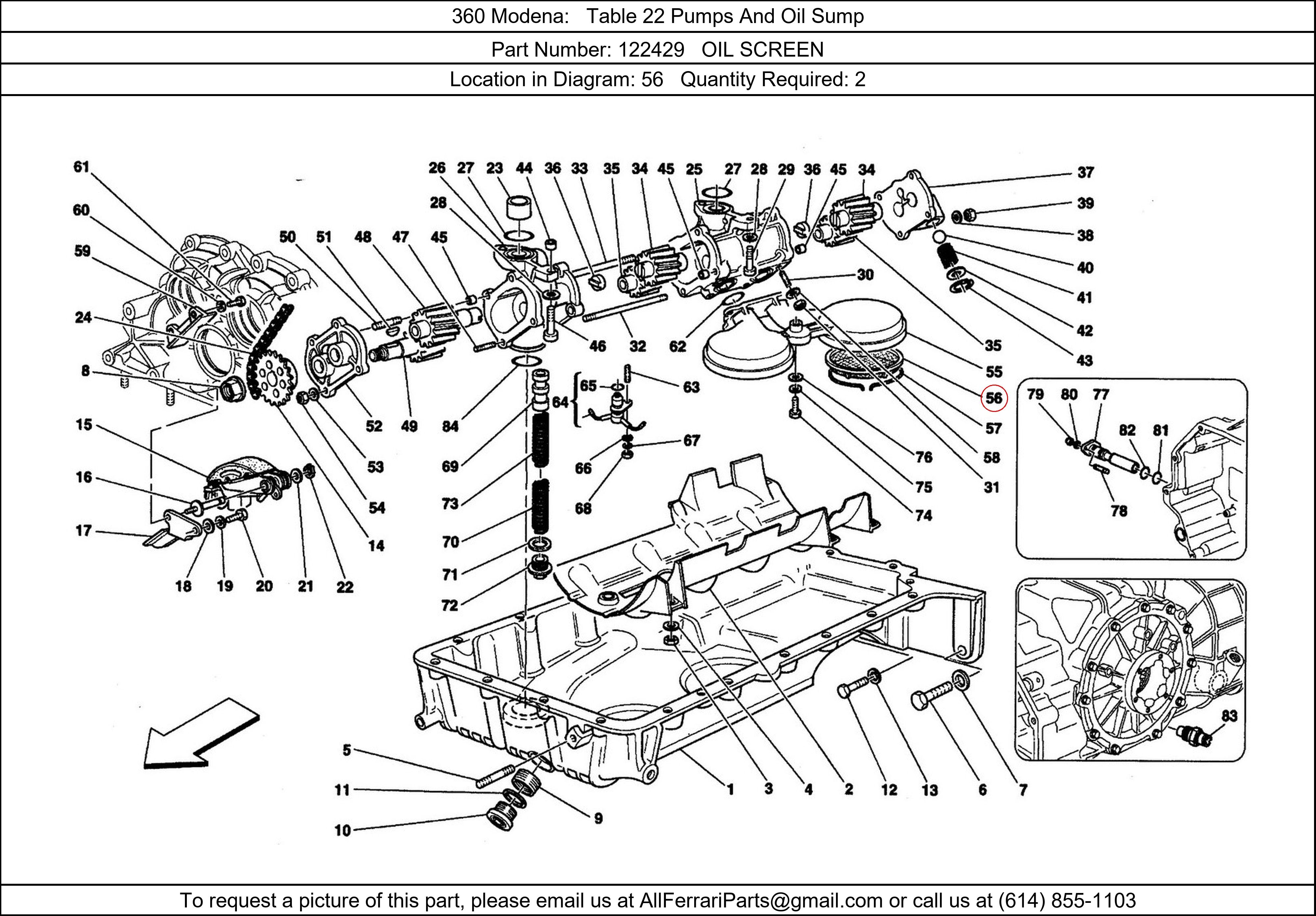 Ferrari Part 122429