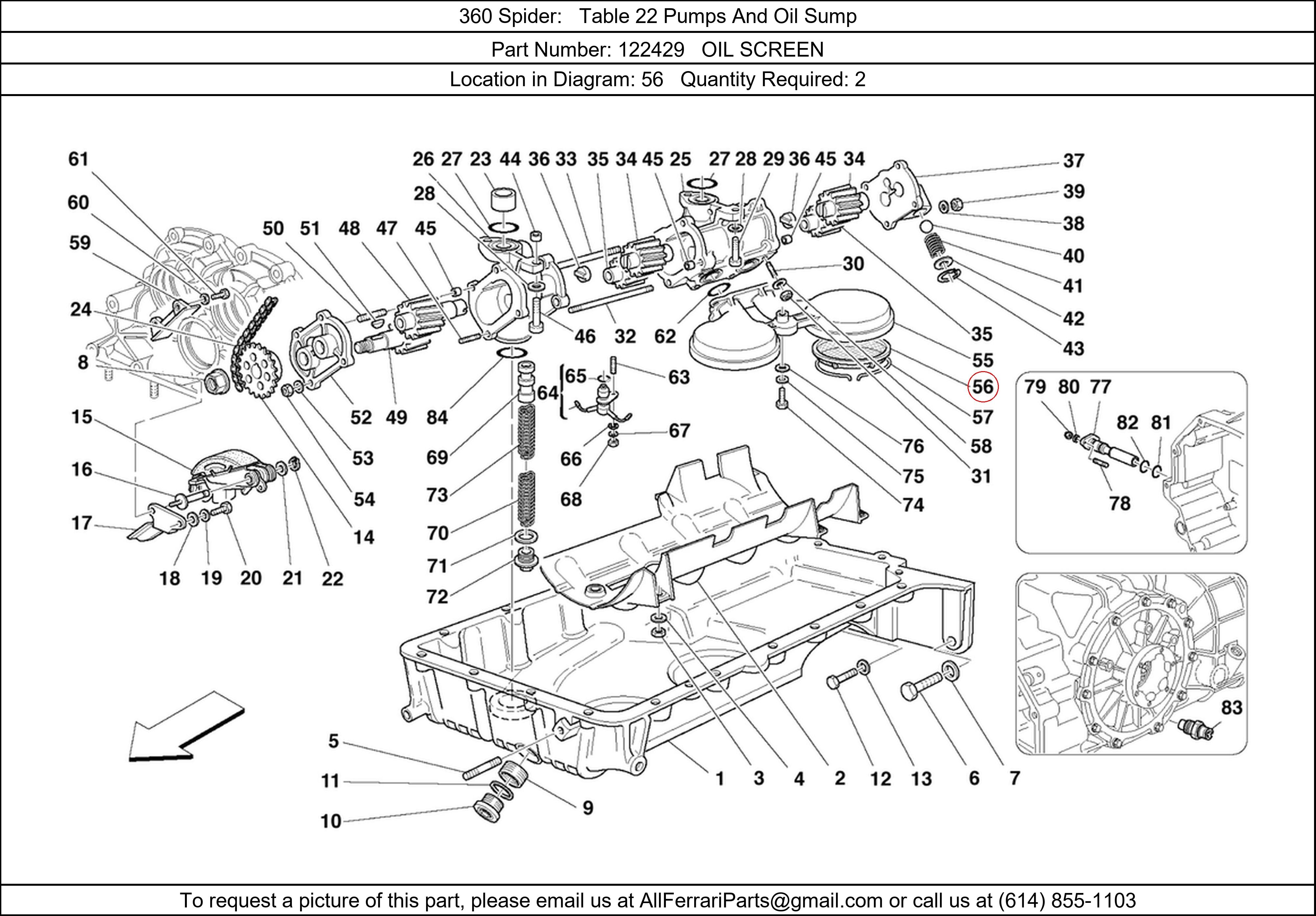 Ferrari Part 122429