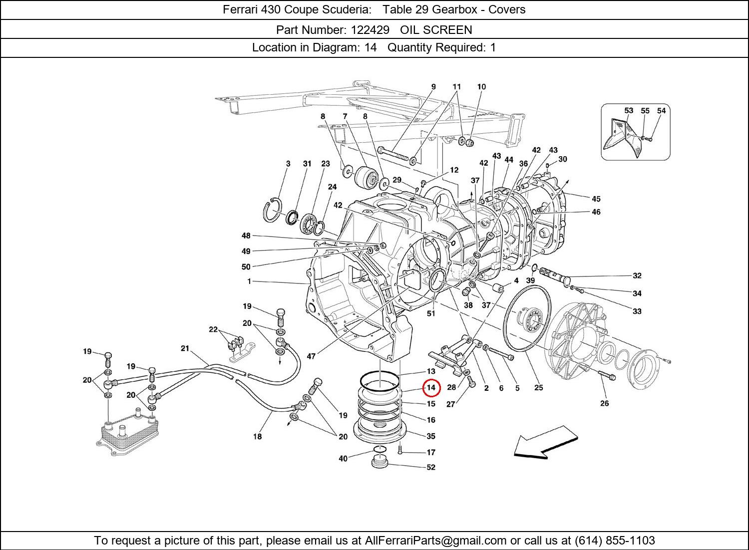 Ferrari Part 122429