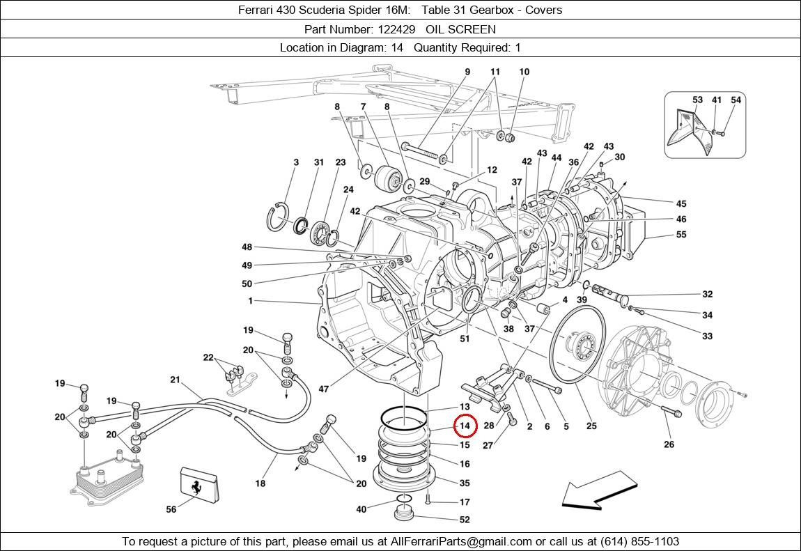 Ferrari Part 122429