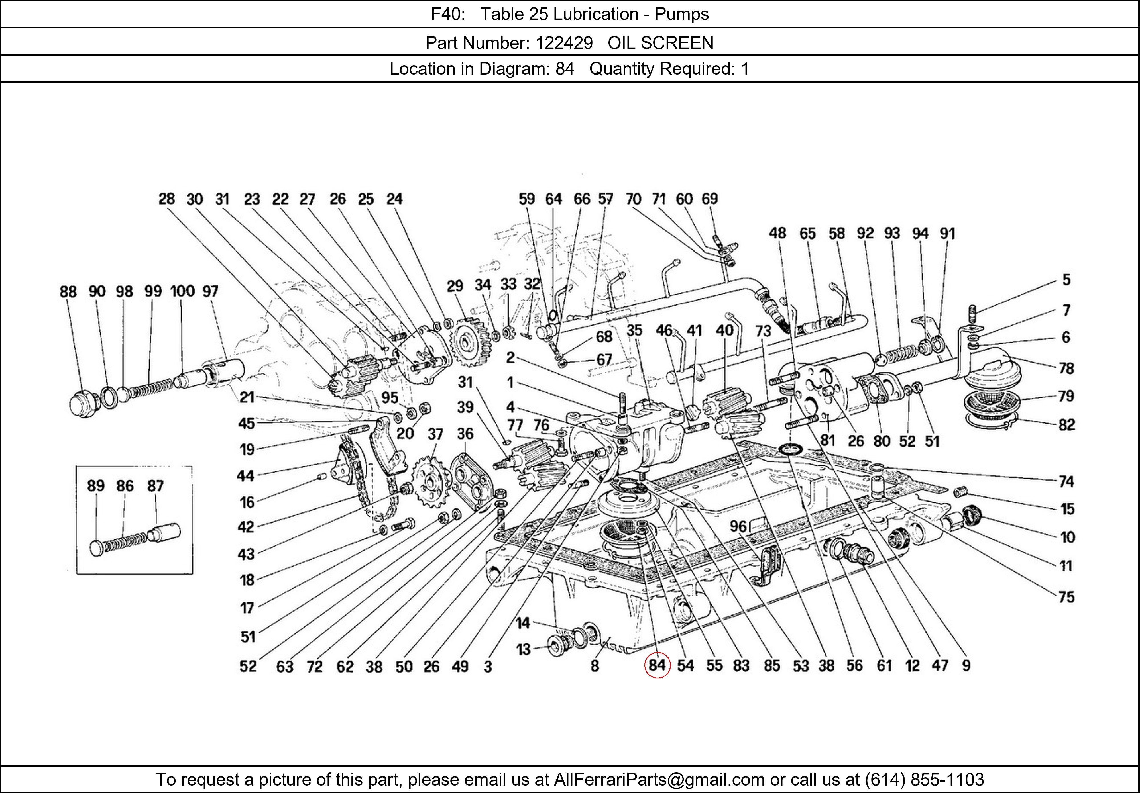 Ferrari Part 122429