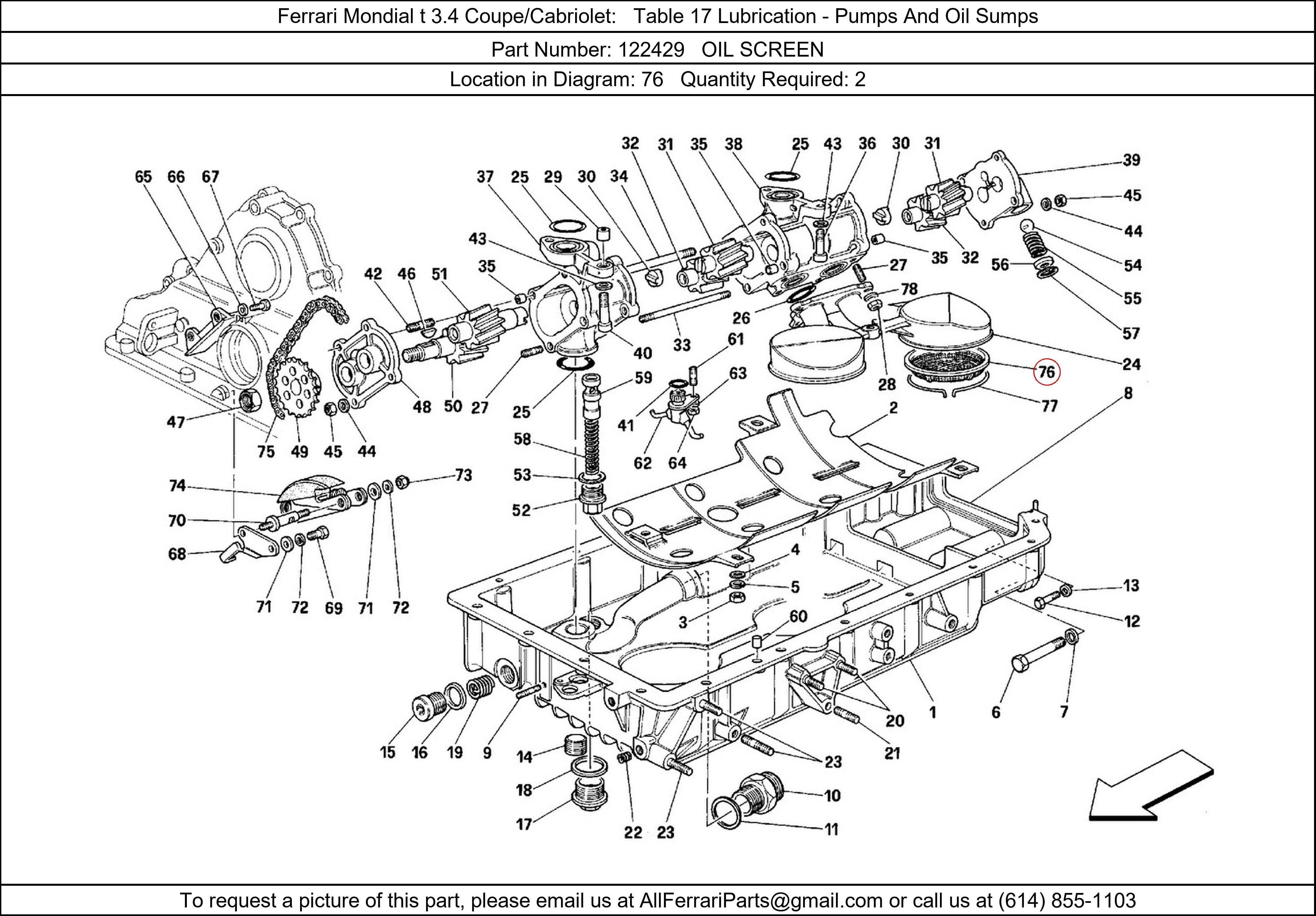 Ferrari Part 122429