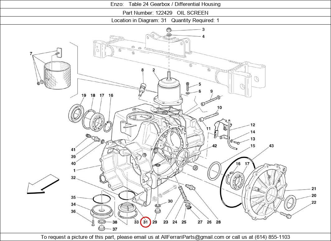 Ferrari Part 122429