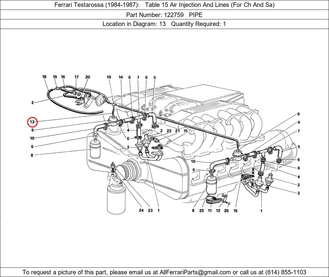 Ferrari Part 122759