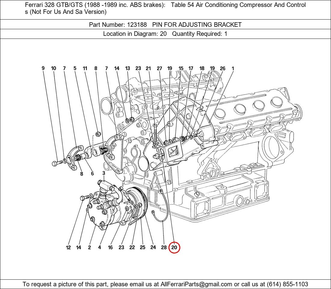 Ferrari Part 123188