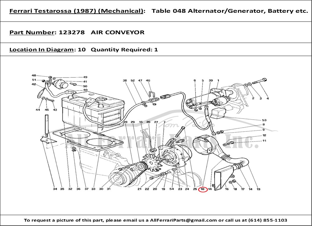 Ferrari Part 123278