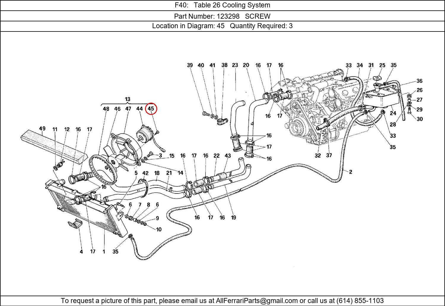 Ferrari Part 123298