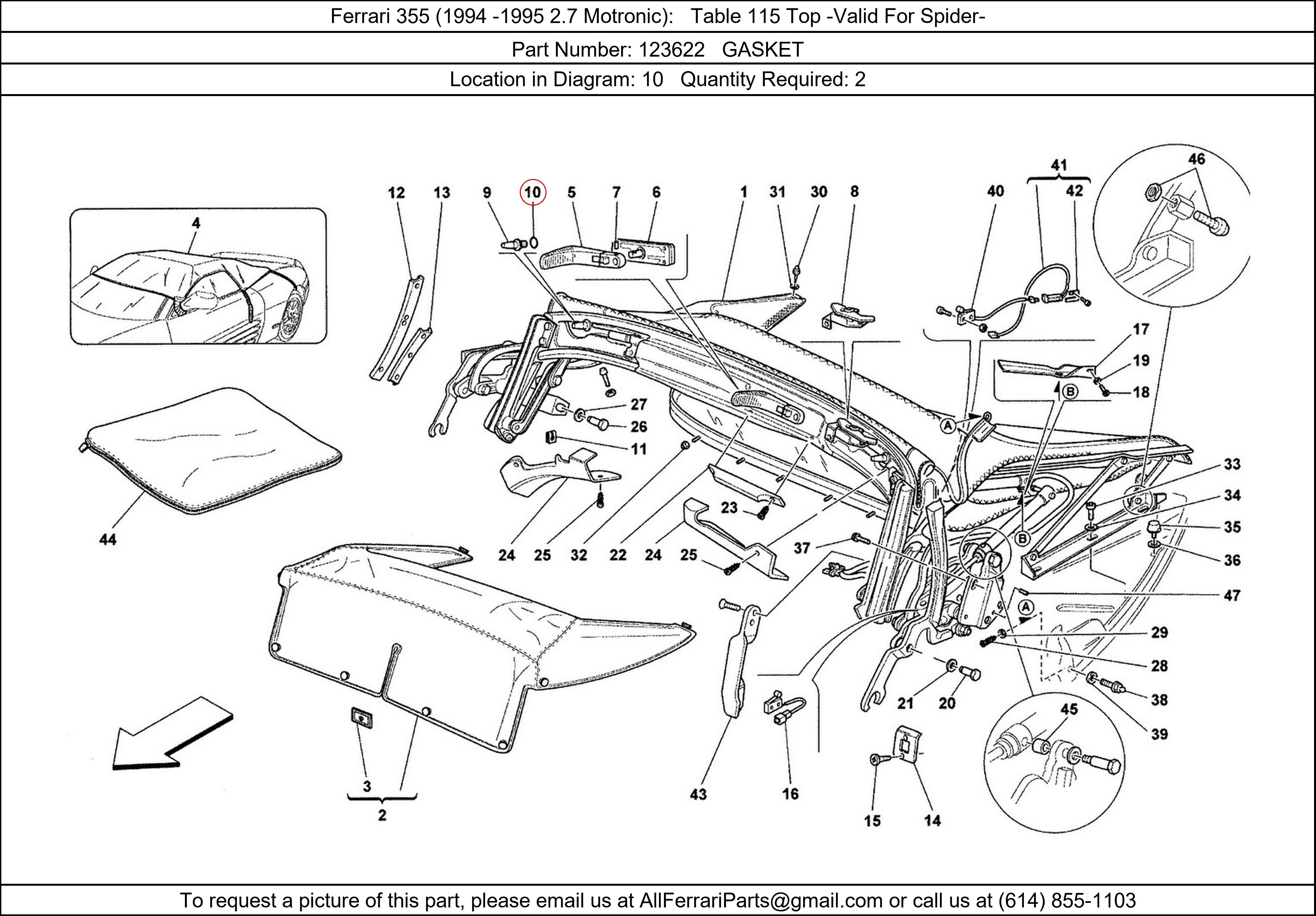 Ferrari Part 123622