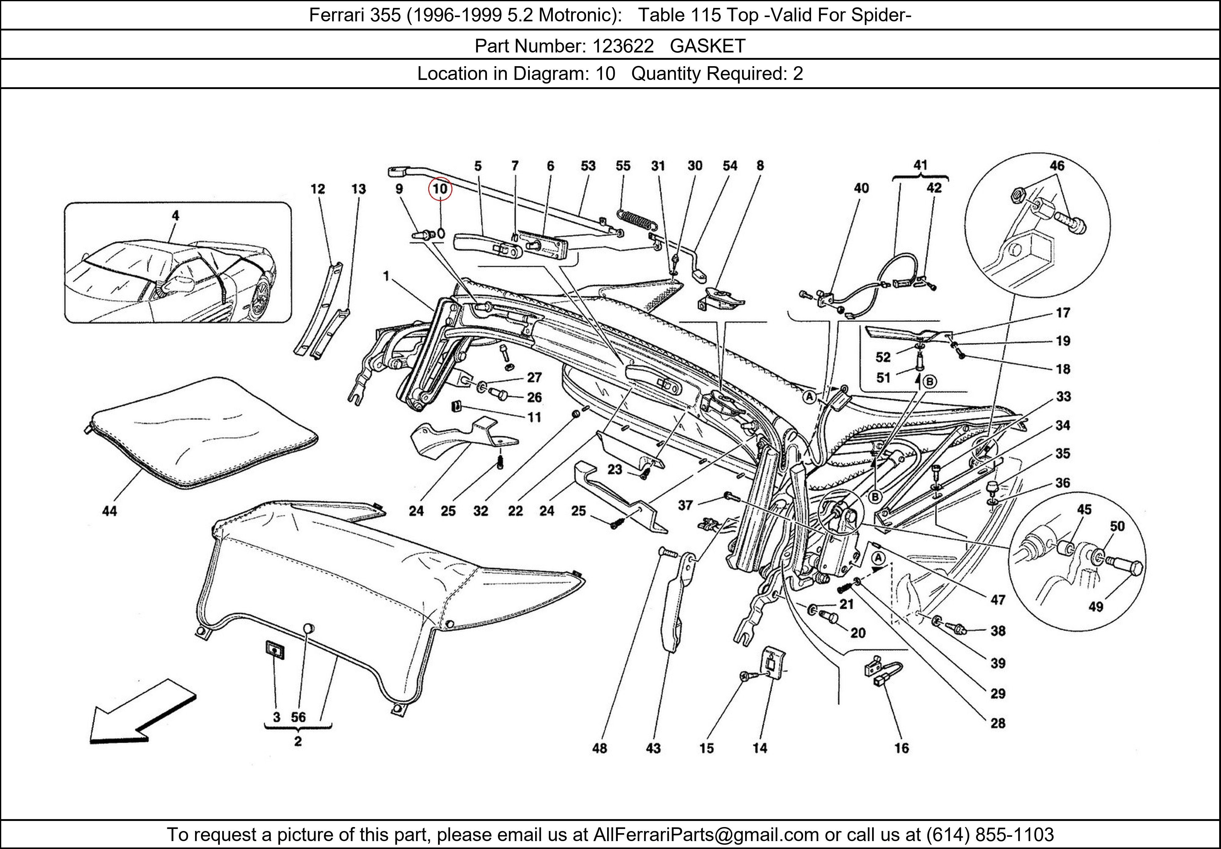 Ferrari Part 123622