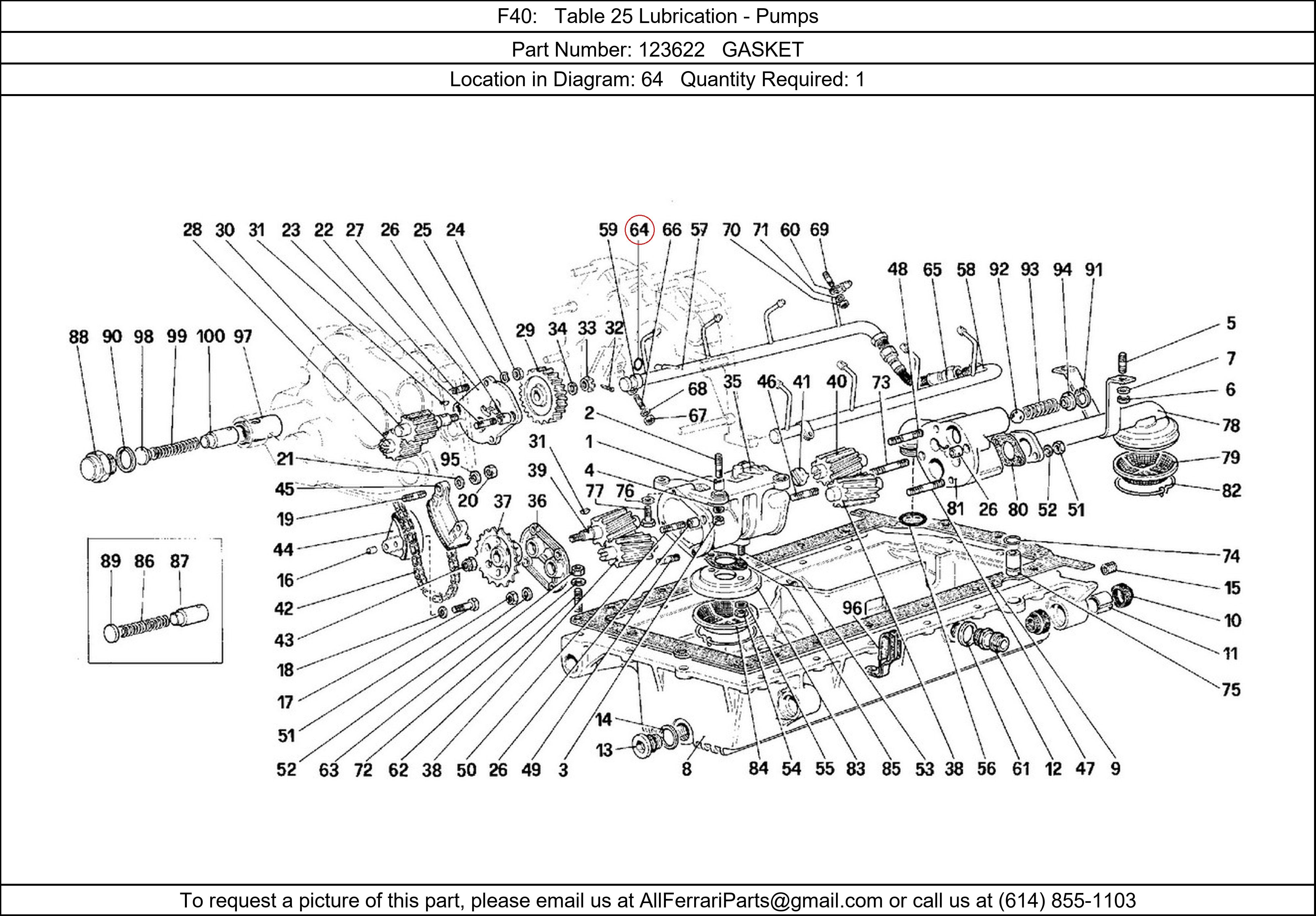 Ferrari Part 123622