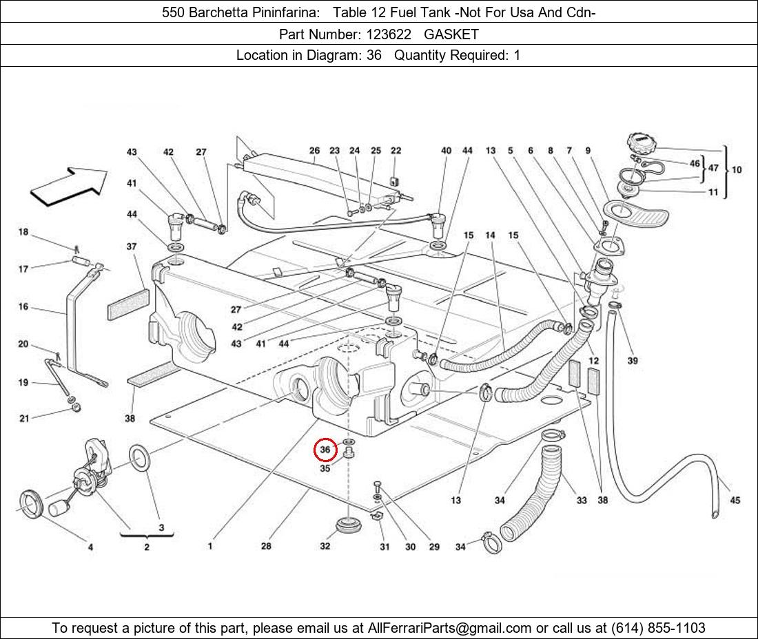 Ferrari Part 123622