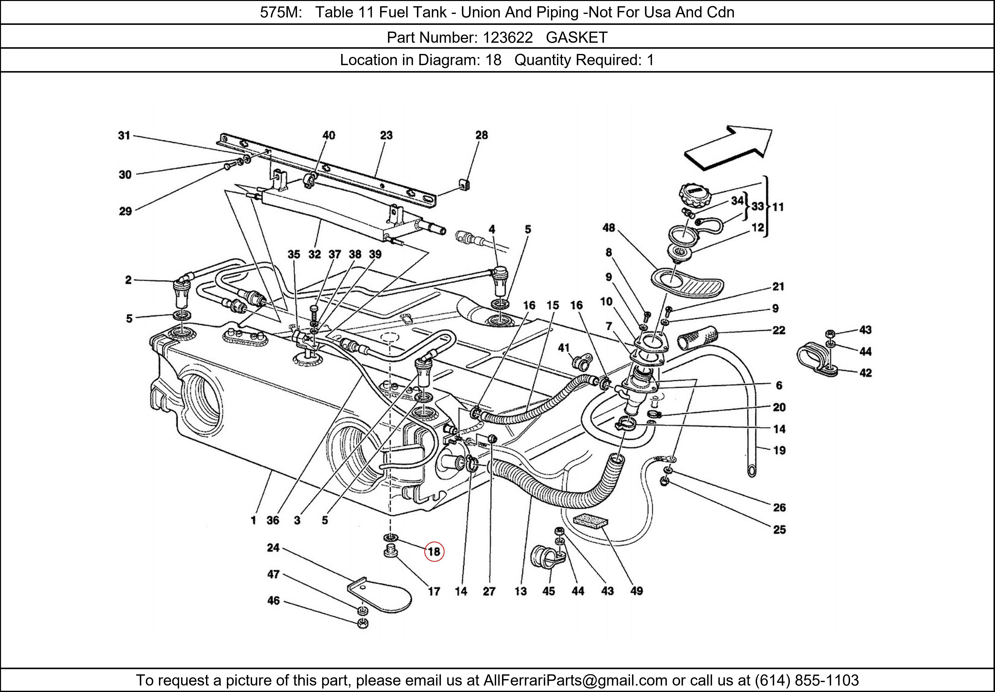 Ferrari Part 123622