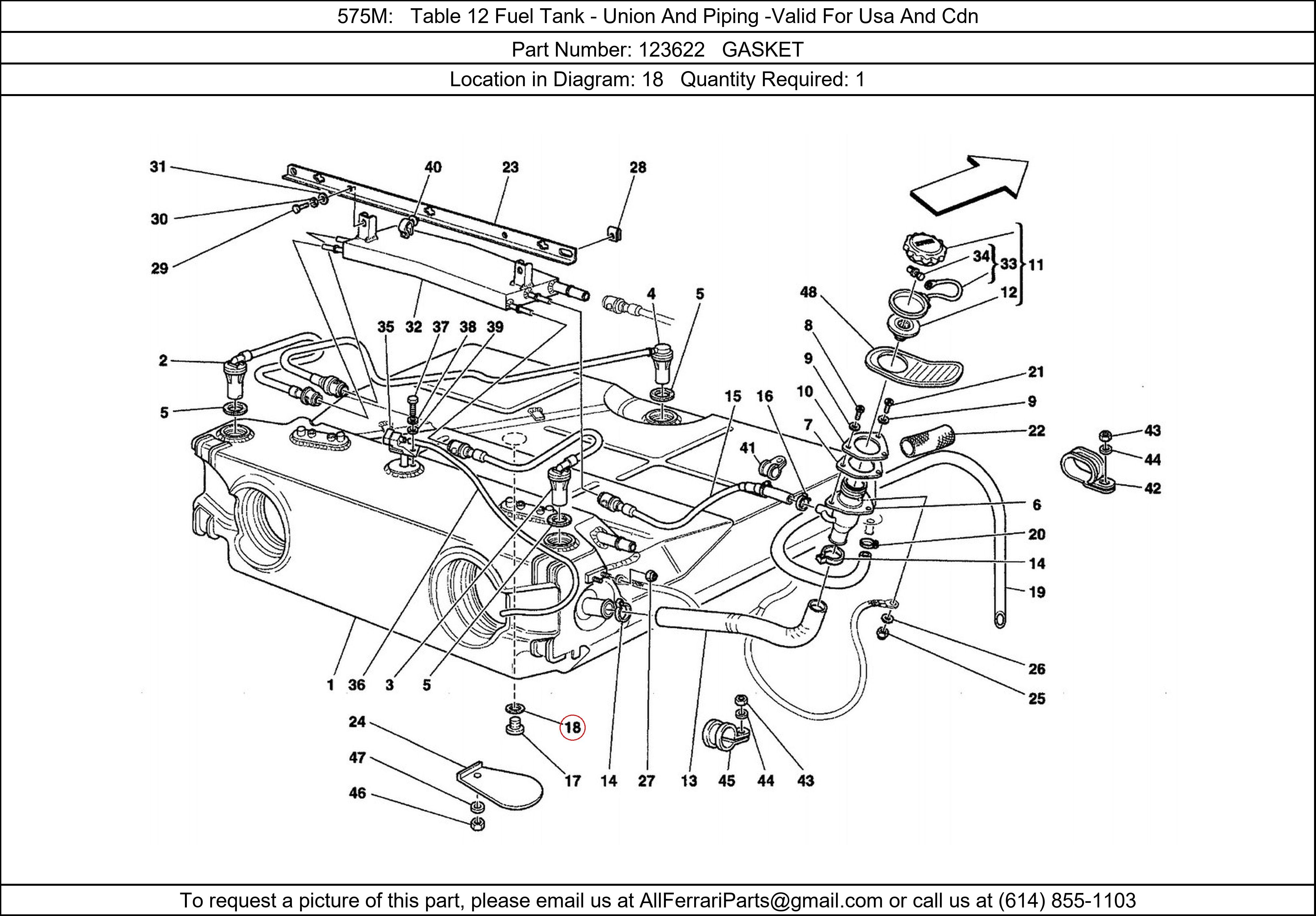 Ferrari Part 123622