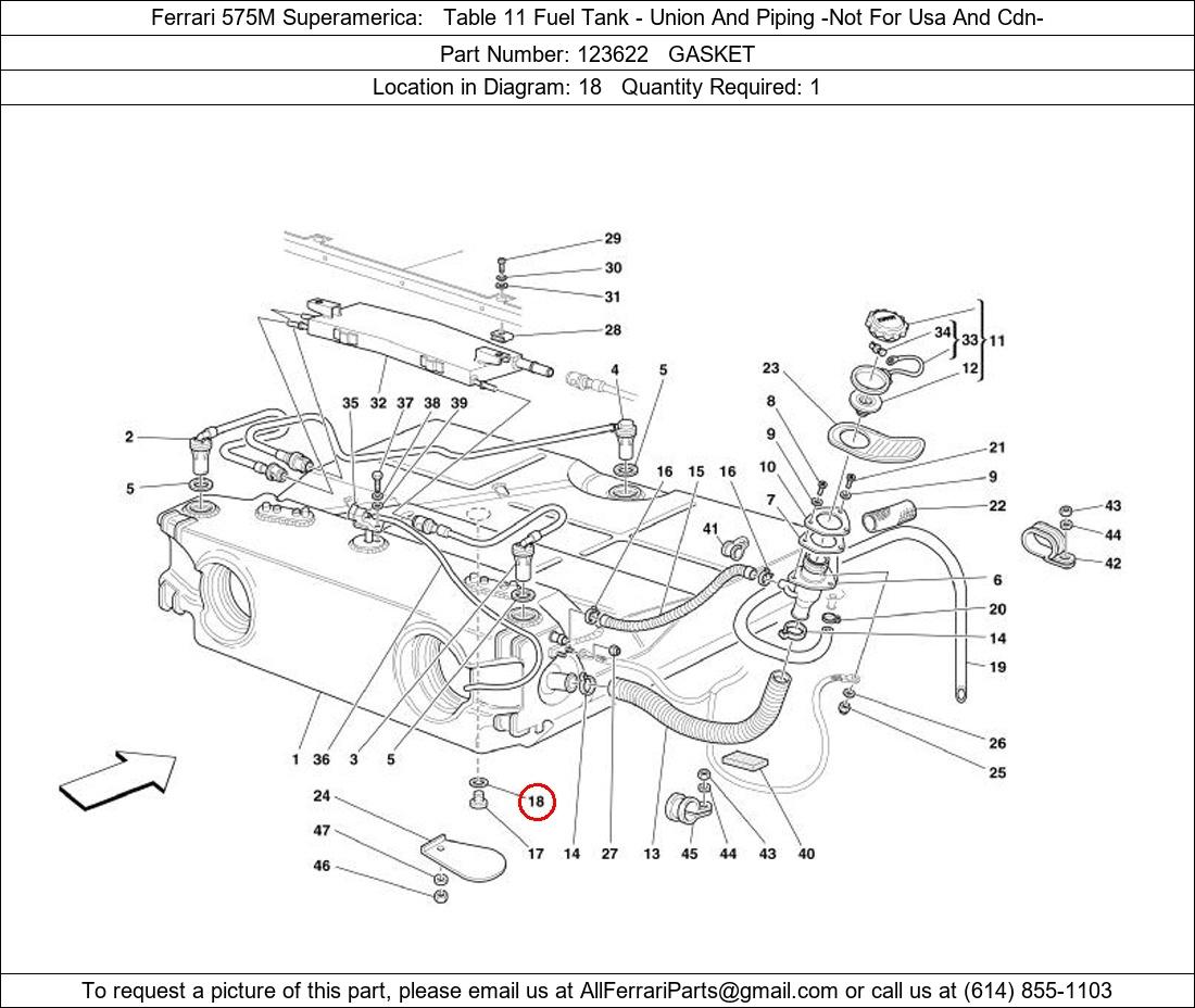 Ferrari Part 123622