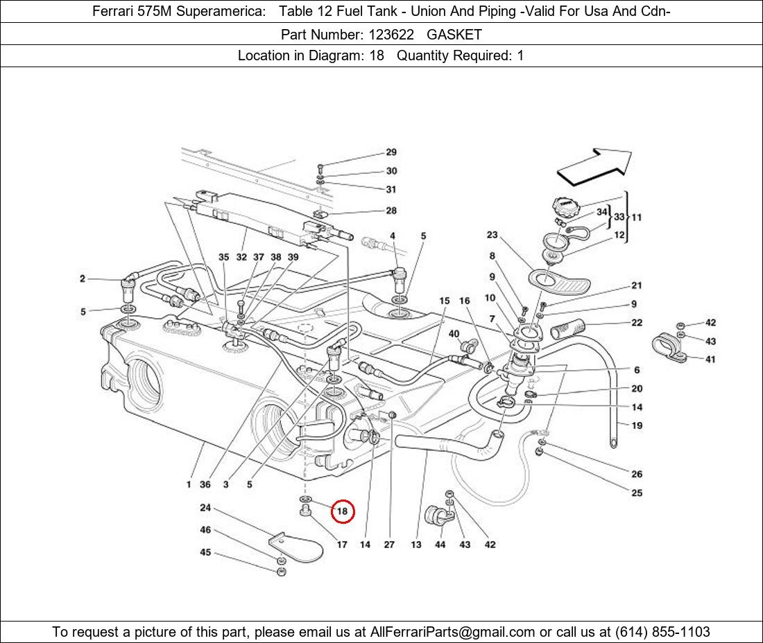 Ferrari Part 123622