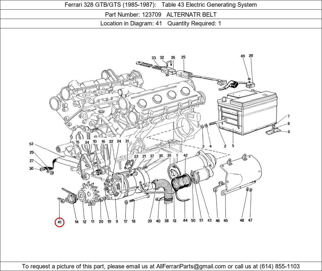 Ferrari Part 123709