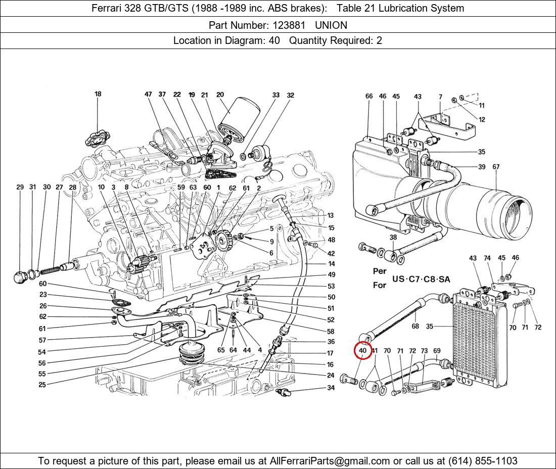 Ferrari Part 123881