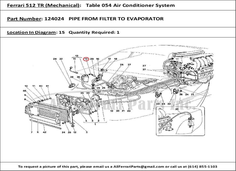 Ferrari Part 124024