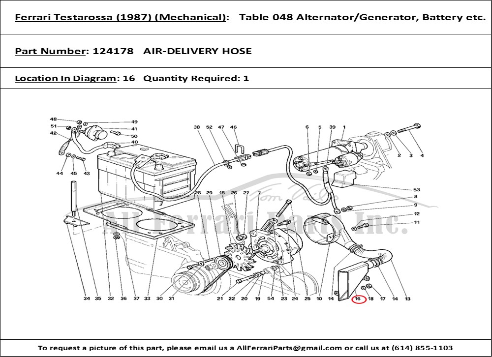 Ferrari Part 124178