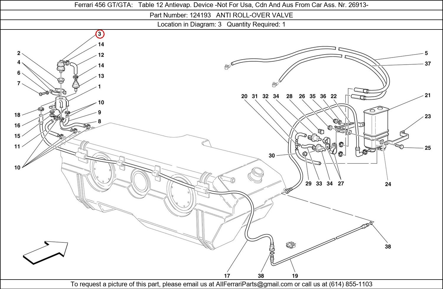 Ferrari Part 124193