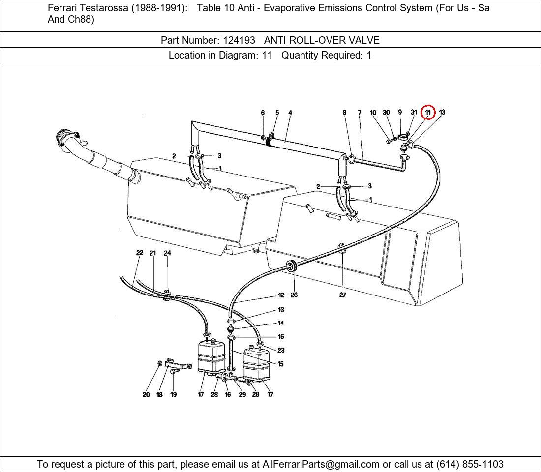 Ferrari Part 124193