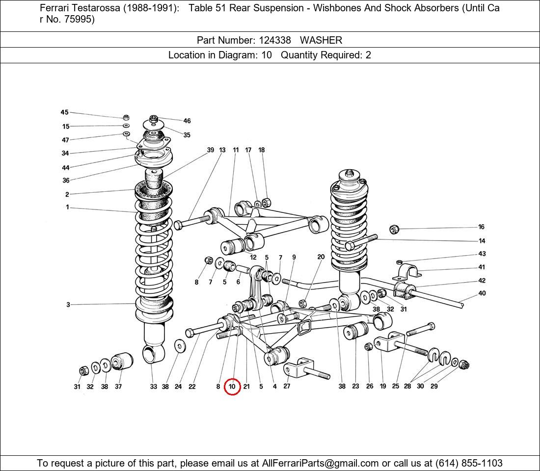 Ferrari Part 124338