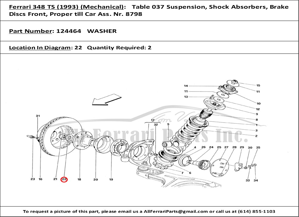 Ferrari Part 124464