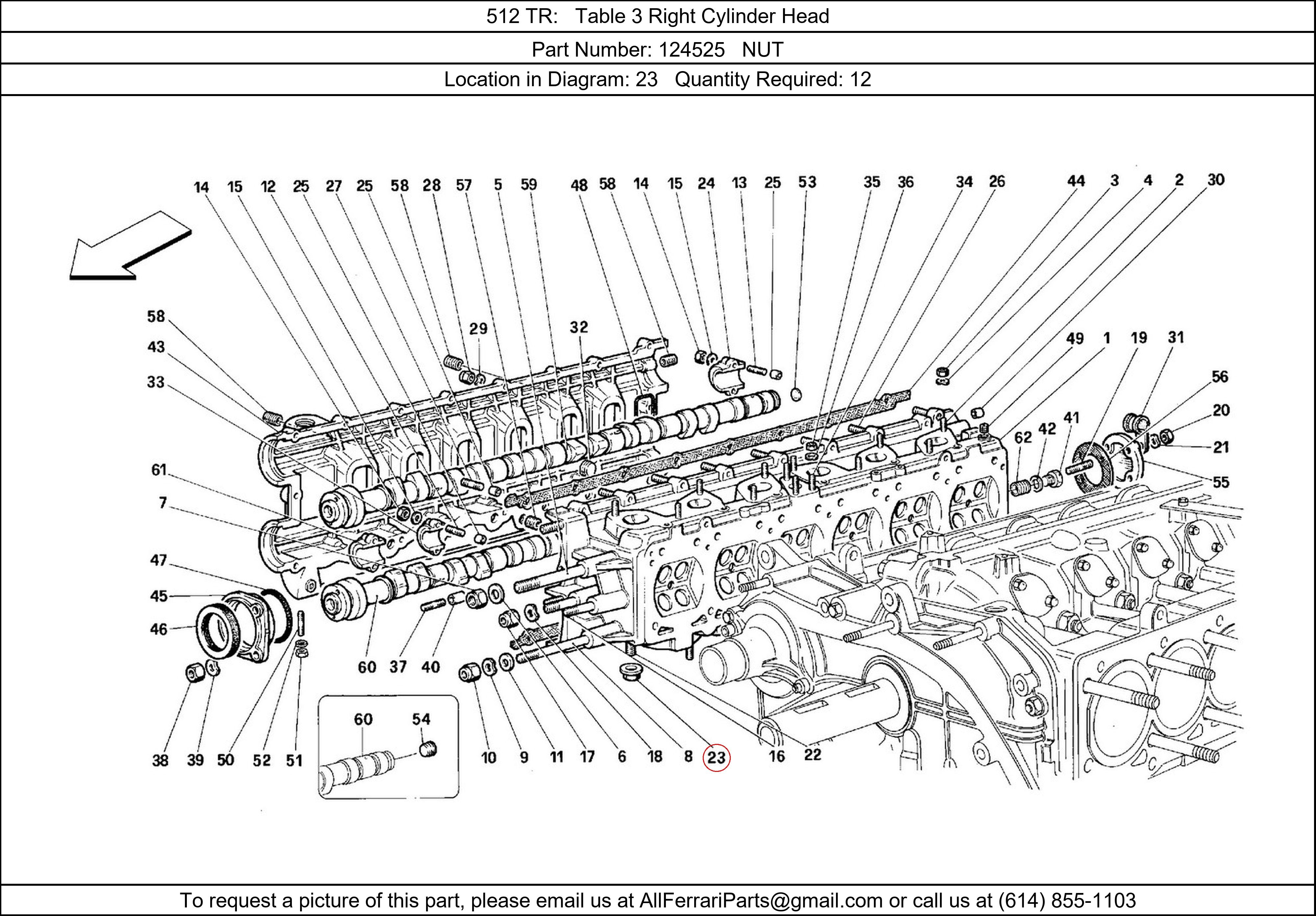 Ferrari Part 124525