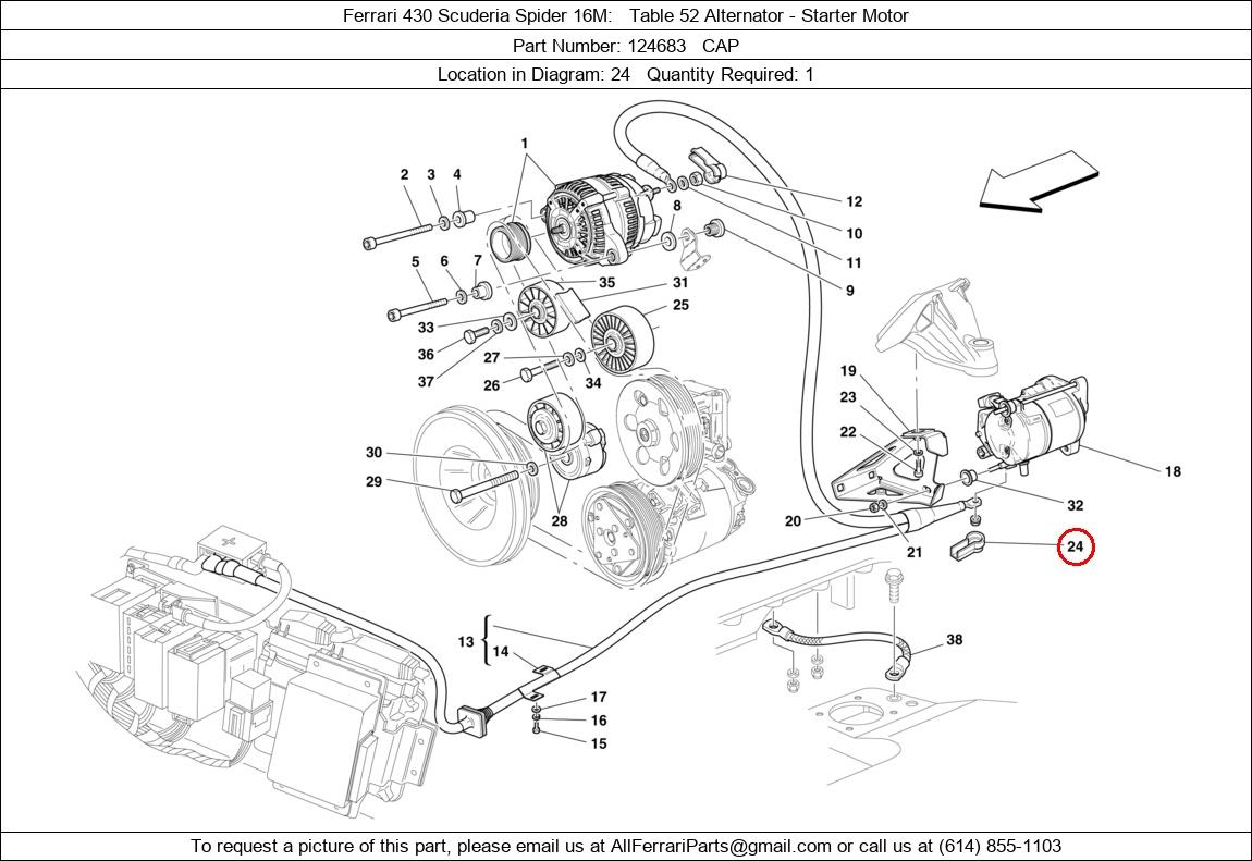 Ferrari Part 124683