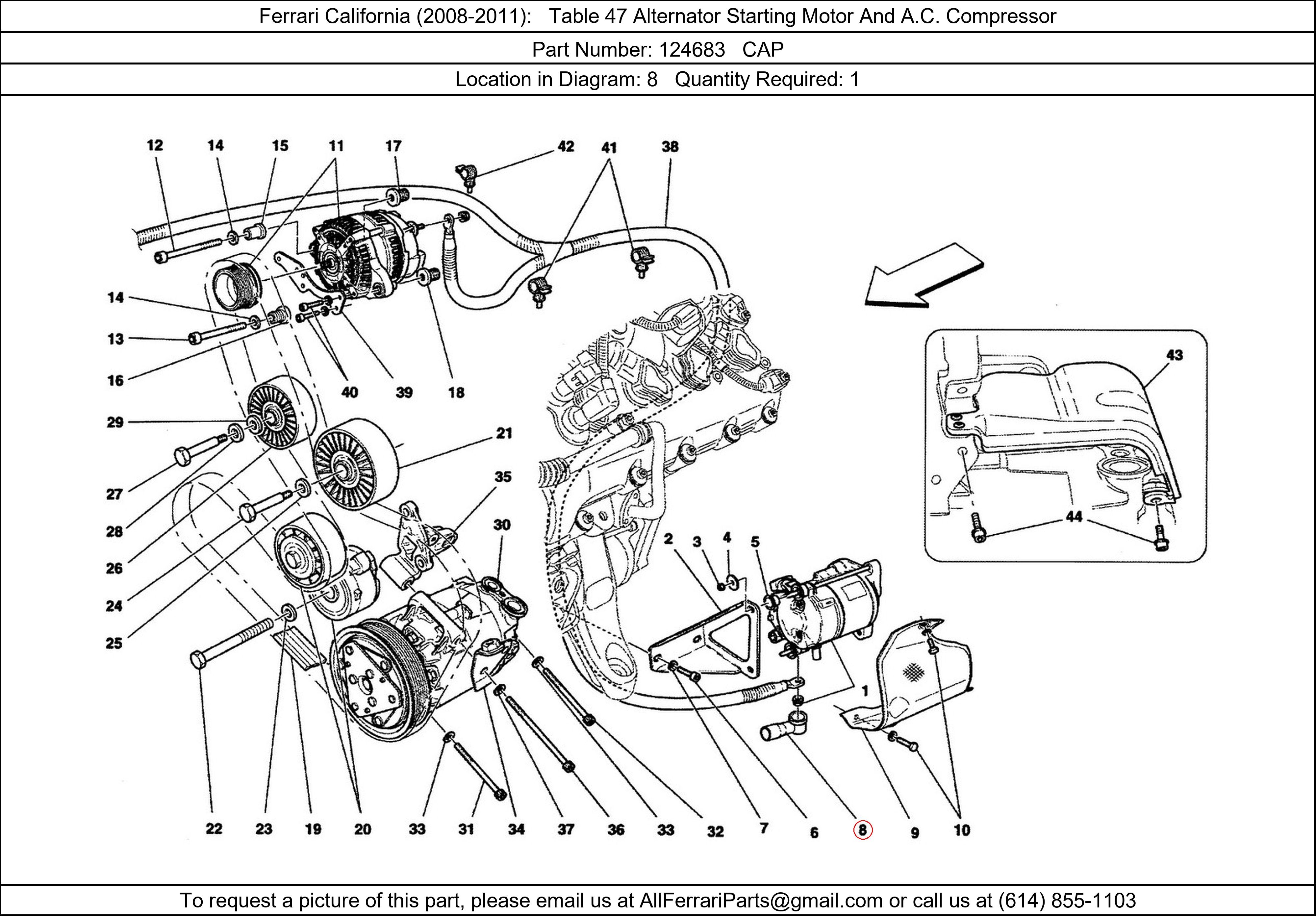 Ferrari Part 124683