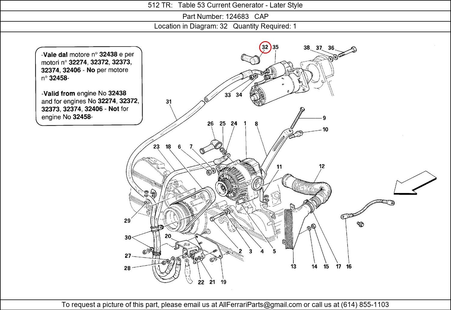 Ferrari Part 124683