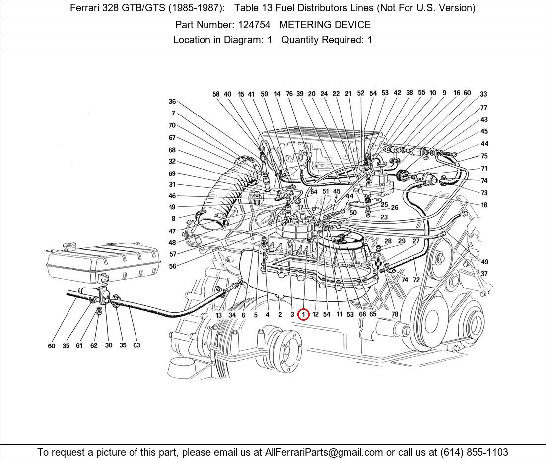 Ferrari Part 124754