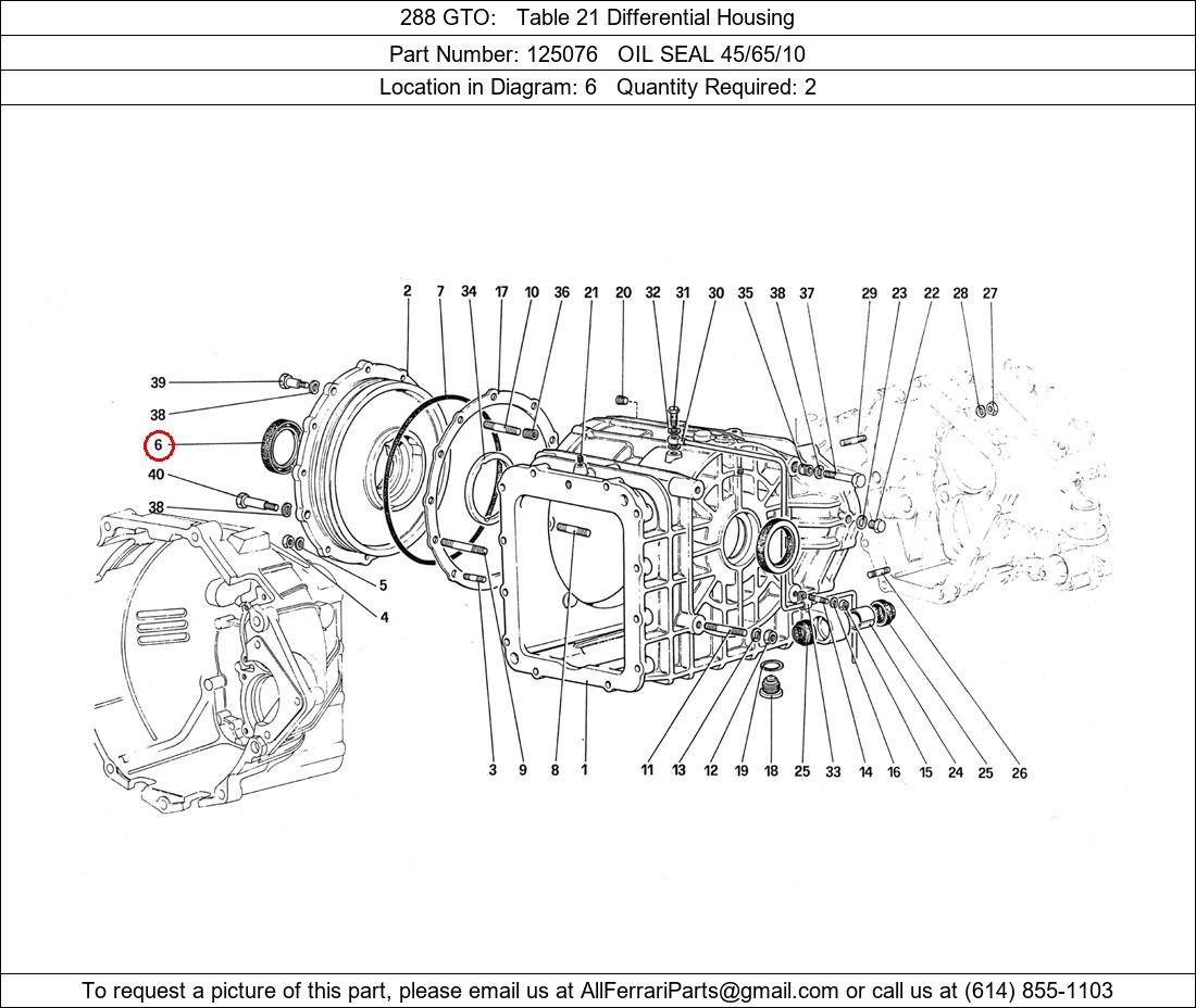 Ferrari Part 125076