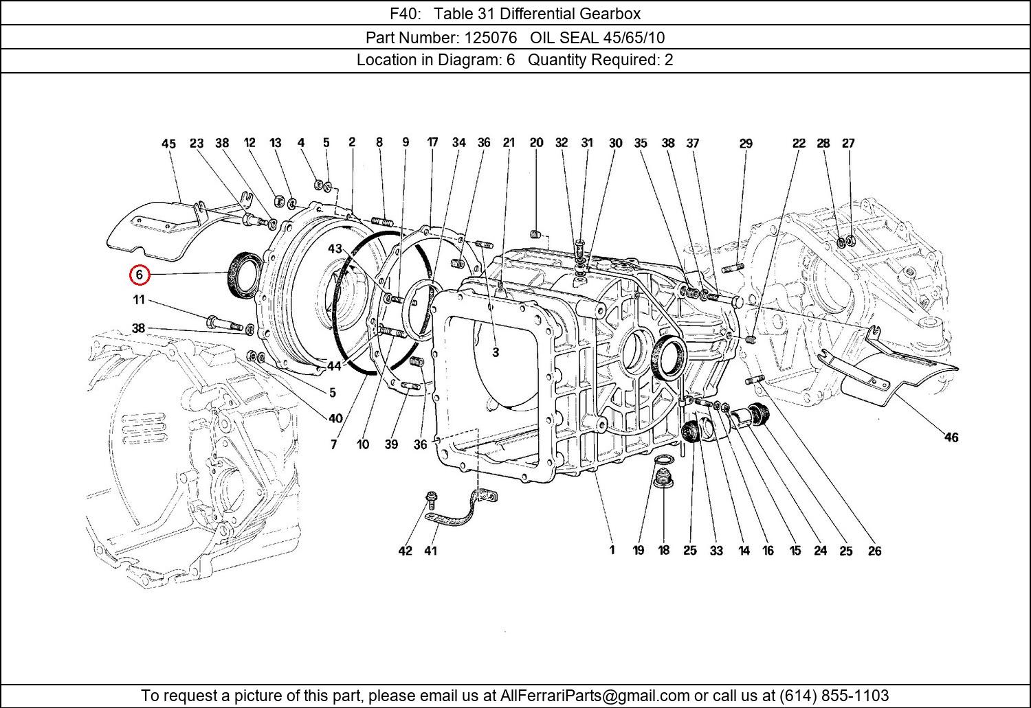 Ferrari Part 125076