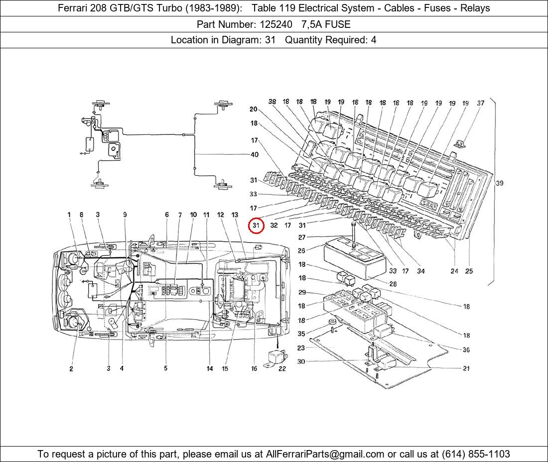 Ferrari Part 125240