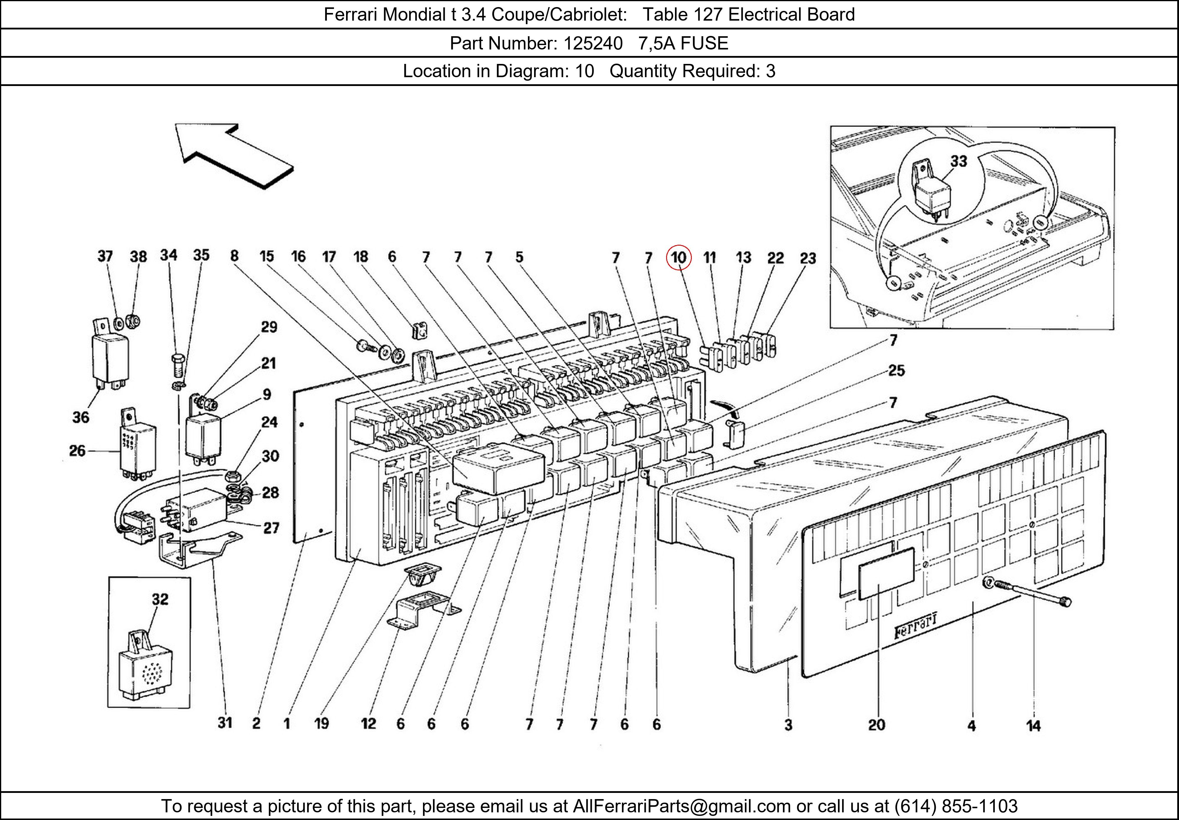 Ferrari Part 125240