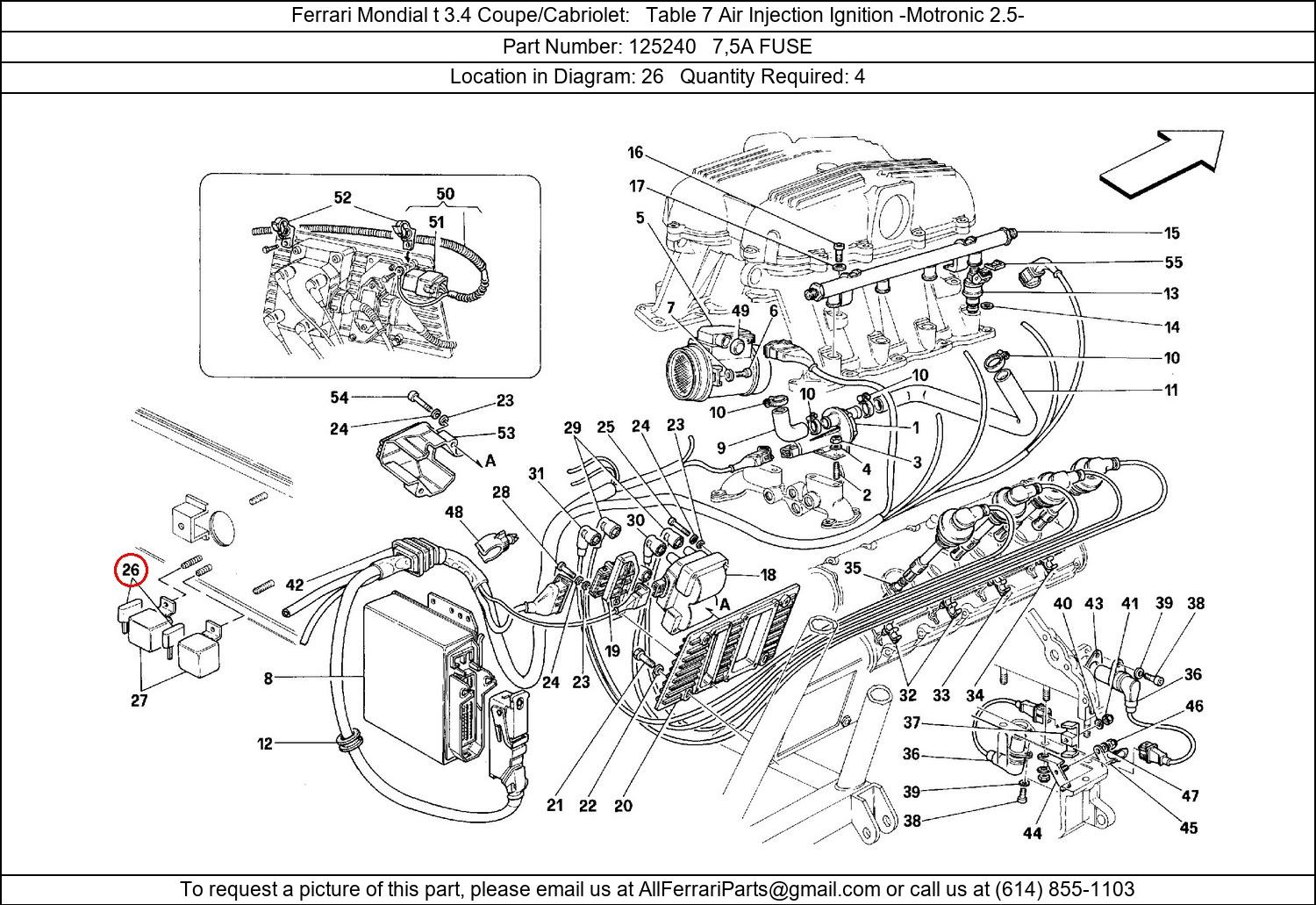 Ferrari Part 125240