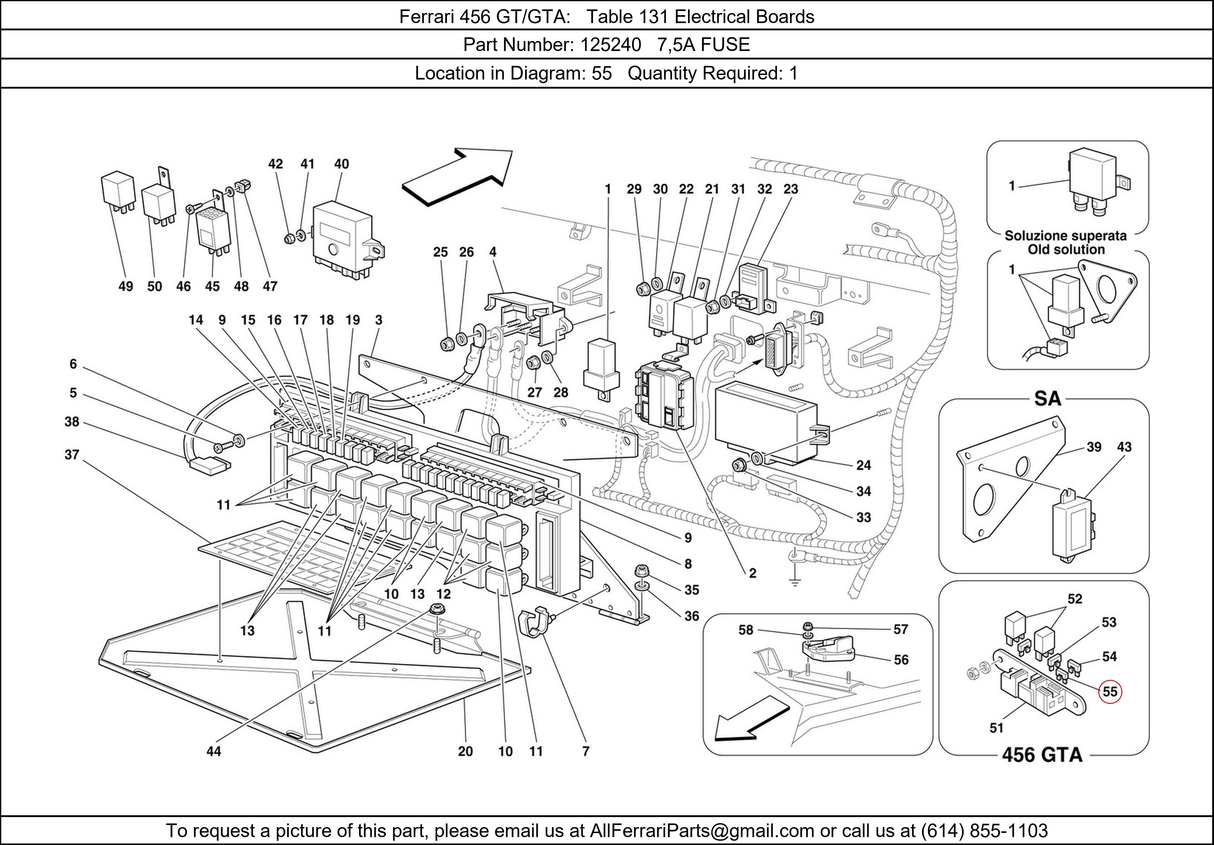 Ferrari Part 125240