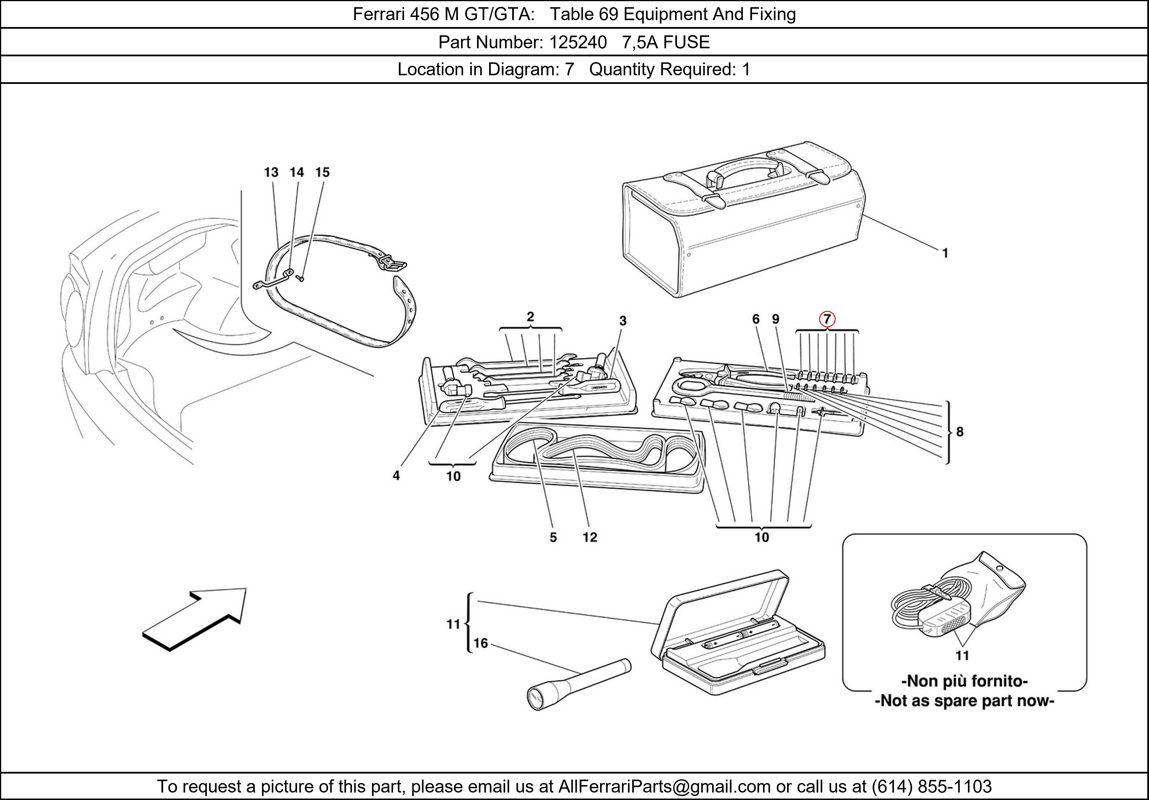 Ferrari Part 125240