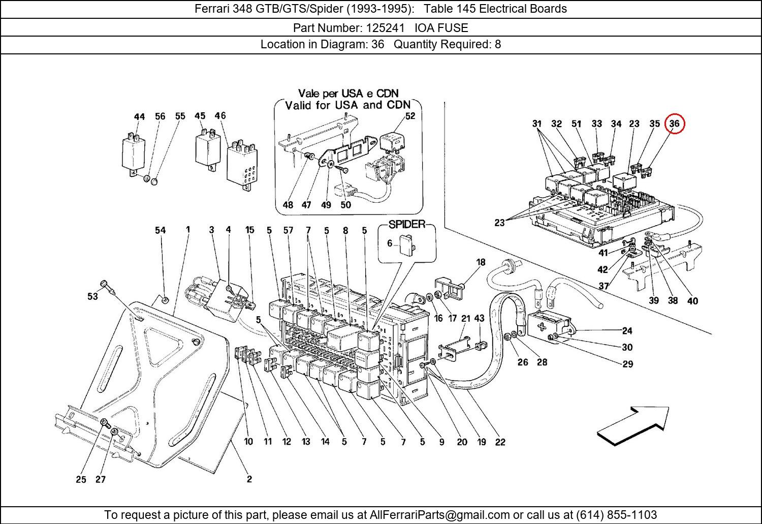 Ferrari Part 125241