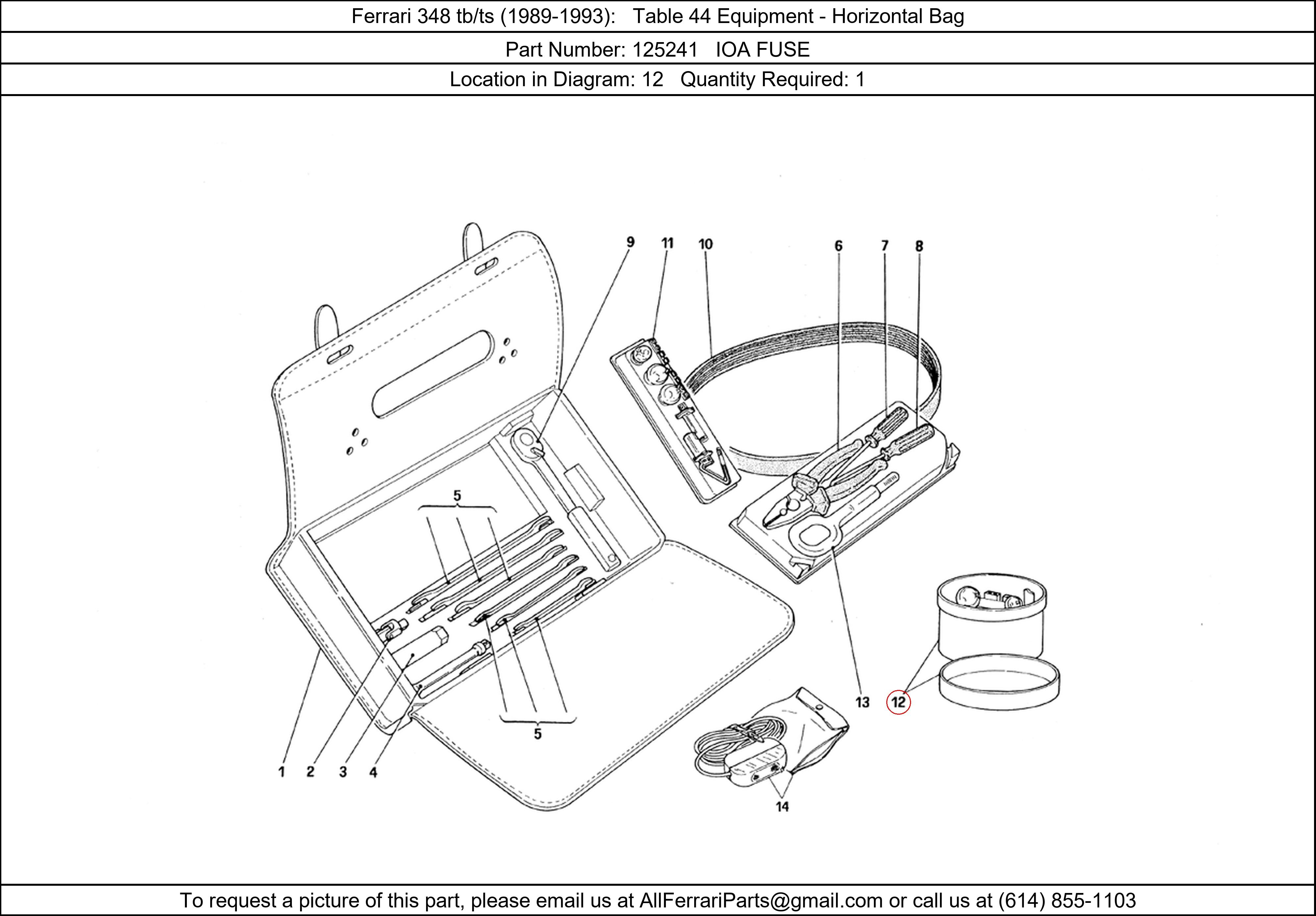 Ferrari Part 125241