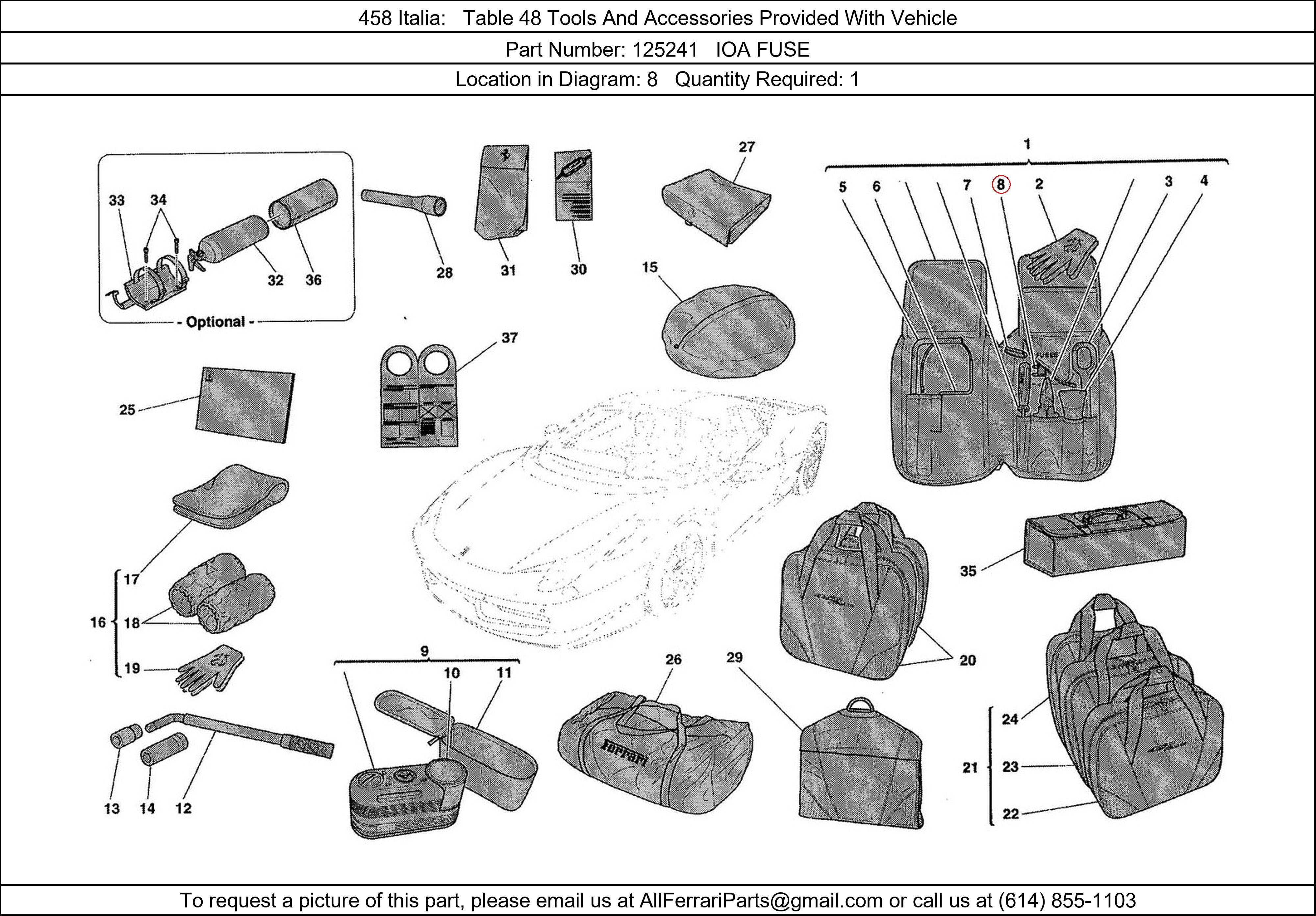 Ferrari Part 125241