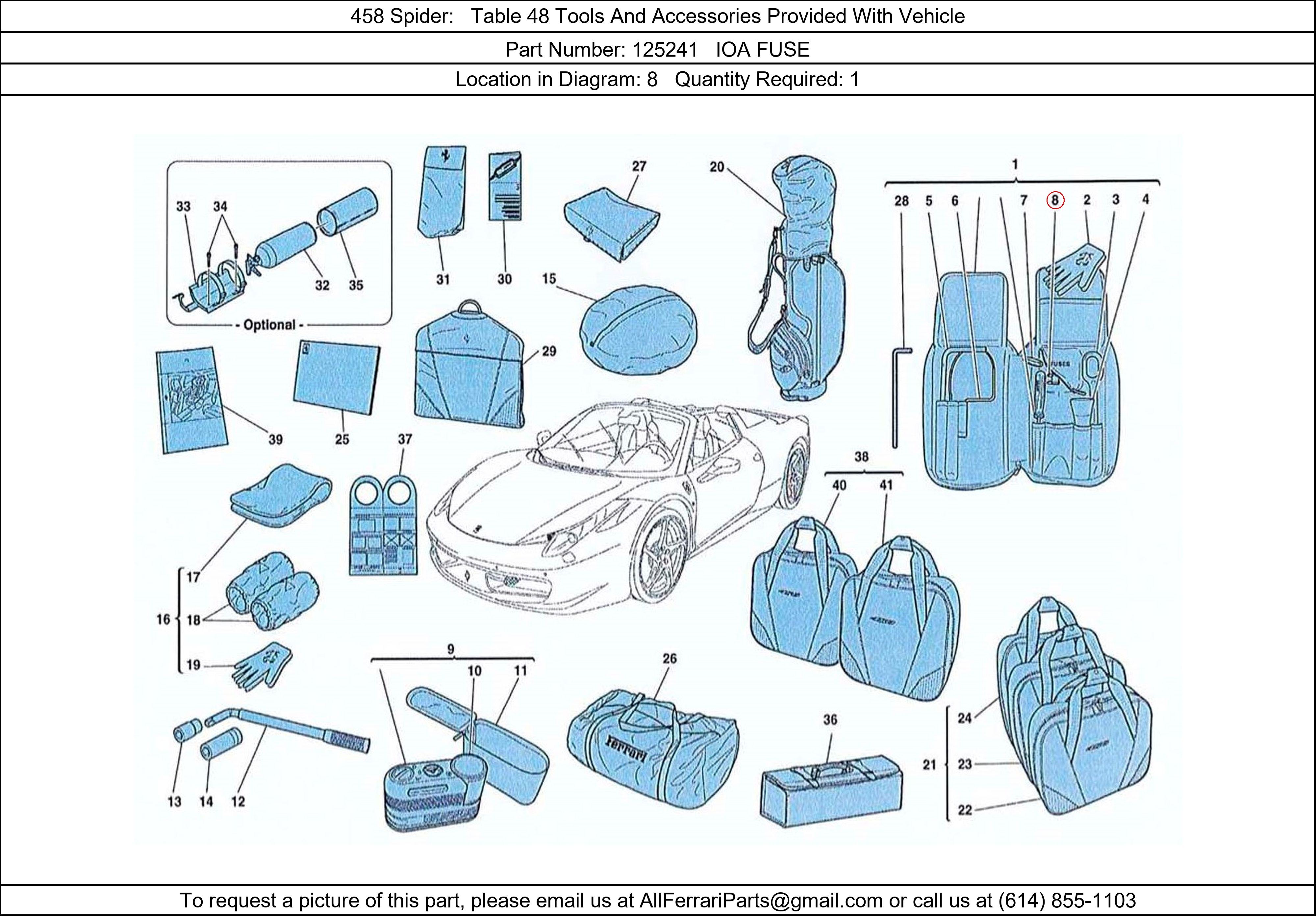 Ferrari Part 125241