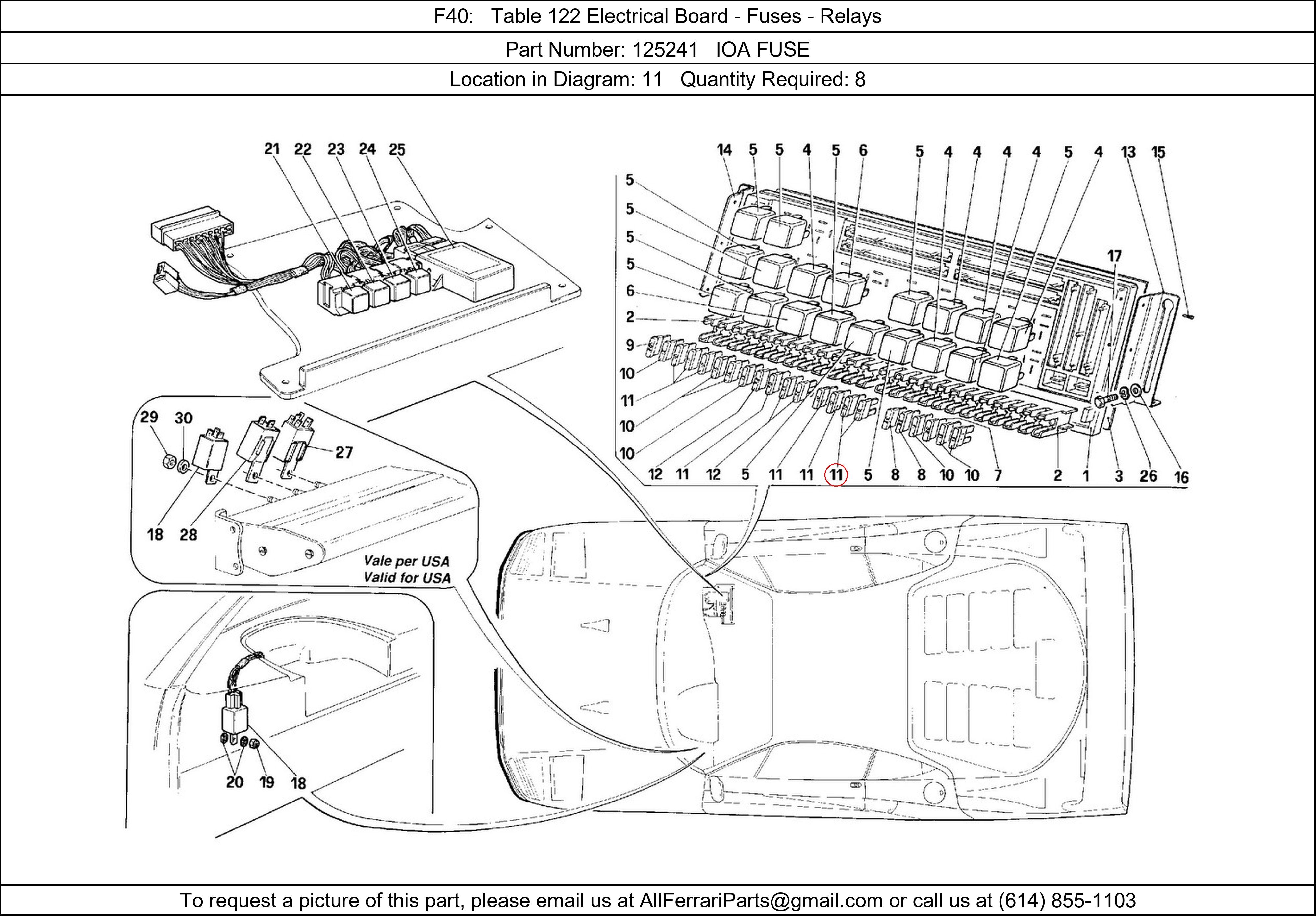 Ferrari Part 125241