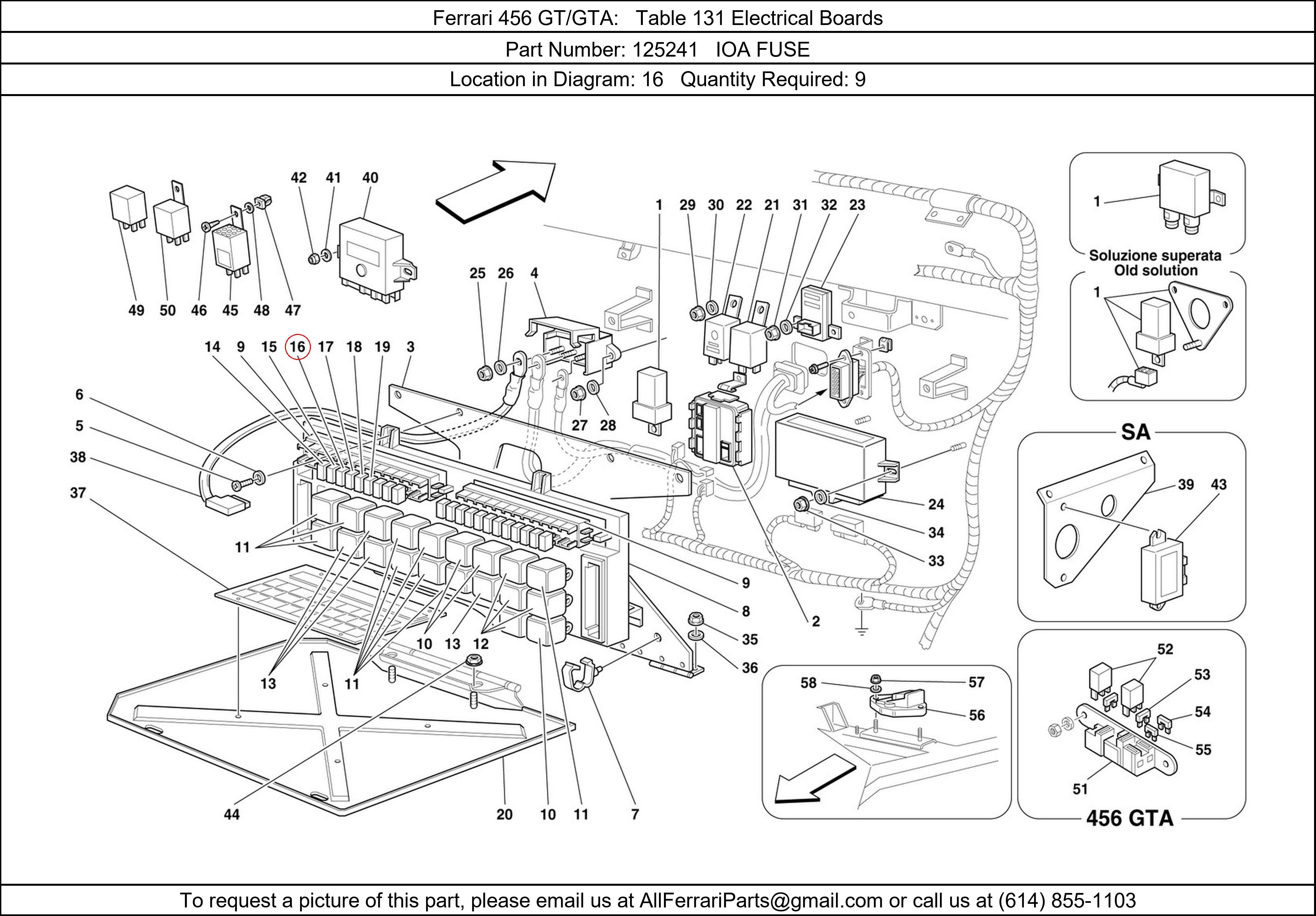 Ferrari Part 125241