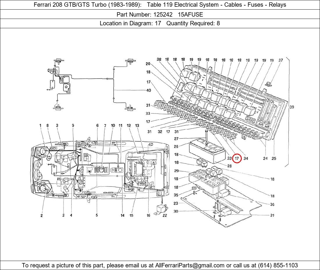 Ferrari Part 125242